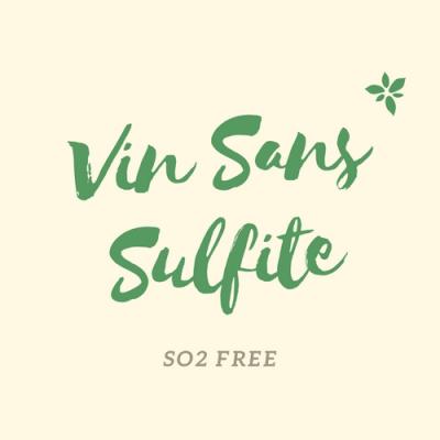 Logo vin sans sulfite, sans soufre Petit Bouchon